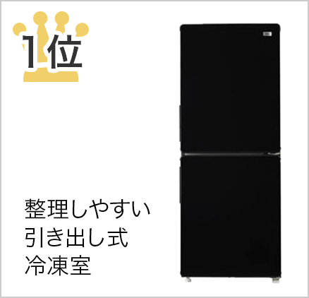 ハイアール 2ドア冷凍冷蔵庫148L JR-NF148A-K33,000円（税込）